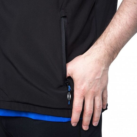 Trespass Mens Vassus Soft-shell Jacket / Black - Picture 6 of 8